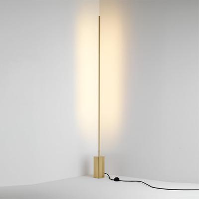 China Modern Minimalist LED Floor Lamp Office Floor Lamp Living Room Bedroom Corner Corner Lighting Atmosphere Floor Lamp for sale