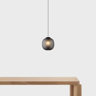 China Modern Modern Hotel Chandeliers Light Fixture Bedroom Glass Ball Chandelier LightsNordic Pendant Lamp for sale