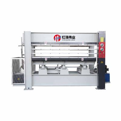 China Building Material Stores Hydraulic Hot Press For Doors Woodworking Machine / Wood Hot Press Machine for sale