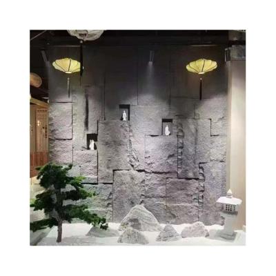 China Nature Polyurethane Interior Wall Panels Decoration Faux Decorative Stone For Exterior Wall for sale