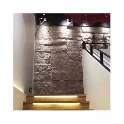 China Nature Wholesale China White Polyurethane Stone Panels Artificial Culture Faux Stone For Exterior Wall for sale