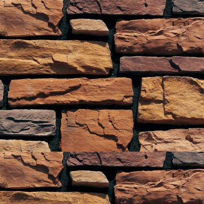 China Lightweight Natural Stone Veneer Cladding Stone Wall Culture Decorative Stone for sale