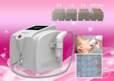 China Skin Rejuvenating LCD RF Beauty Machine , Micro-Needle Fractional RF Face Lifting Machine For Beautician for sale