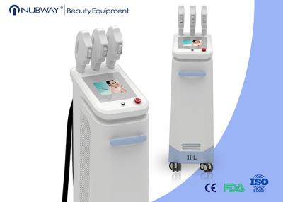 Cina verticale a macchina di IPL delle maniglie 1800Watt tre per depilazione/ringiovanimento della pelle in vendita