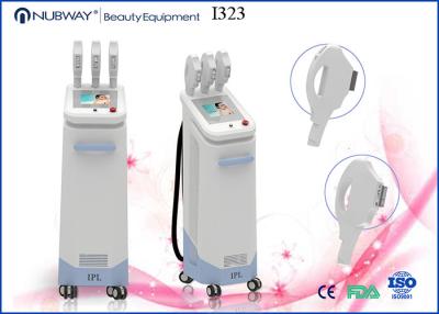 China Keine Laser-Art und keine Qswitch IPL-Haar-Abbau-Maschine mit 3 Griff-Gesichtsbehandlungs-Verjüngung zu verkaufen