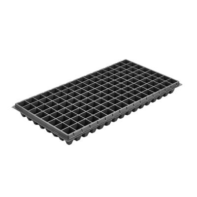 China For Nursery Hot Sale 128 Cell Plastic Seed Trays Vegetable Hydroponic Tray 0.7mm to 1.2mm Deep Cells for sale