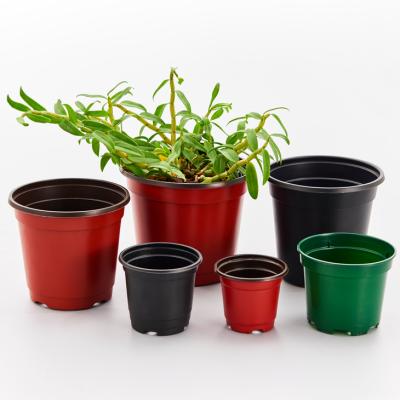 China CLASSIC Plastic Flower Pots Supplier Product Double Color Flower Pots For 15 Years It Factory Demand To Increase for sale