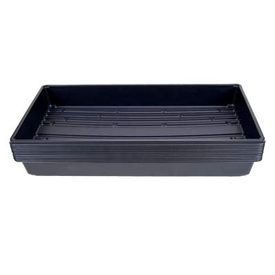 China Seedling Plastic 1020 Eco-friendly Agriculture Seed Planting Tray Microgreens Seed Sprouter Tray Without Hole for sale