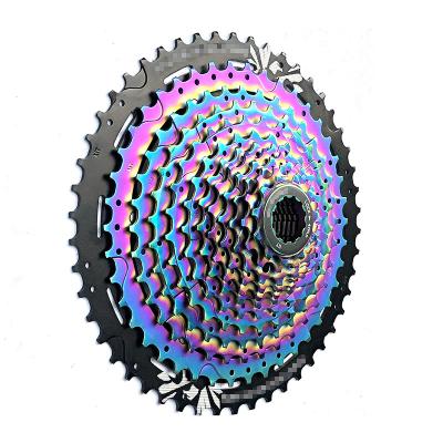 China Colorful Mountain Bike Mountain Bike Road Bike Flywheel 11speed 12speed 11-50T Rainbow Cassette Bicycle Let Go for sale