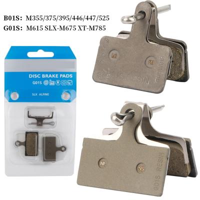 China Moutain Bicycle B01S Folding Bike Hydraulic Recycling Disc Brake Pads Mountain Bicycle Disc Brake Pads Semi-Metallic Bicycle Brake Pad for sale