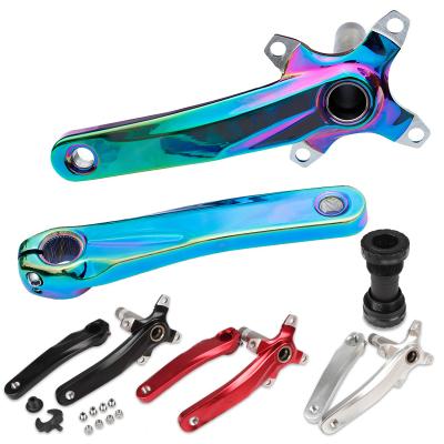 China Lightweight other bicycle parts mtb mountain bike cycle crankset disc crank 170mm bicycle crankset for sale