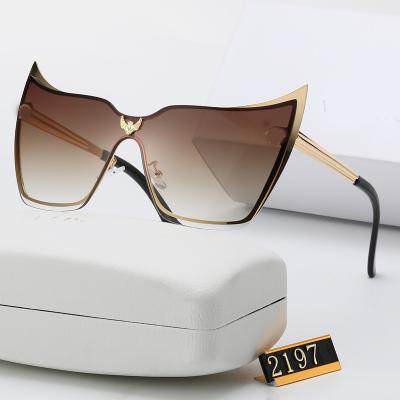 China Pointed corner Elvis Sunglasses Cat Eye Glass Lens Sunglasses new product cute personality punk face for sale