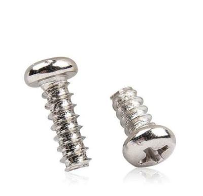 China Stainless Steel Head Self Tapping Screw 304 M1 M1.2 M3 M4 M5 M6 cross round Screw for sale