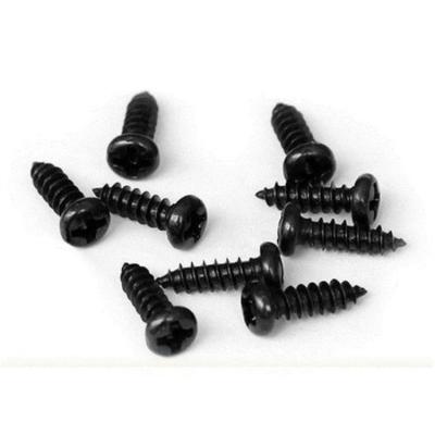 China Carbon Steel Black Phillips Flat Head Screw M2 M2.3 M2.6 M3 M3.5 M4 Pan Framing Head Self Tapping Screw for sale