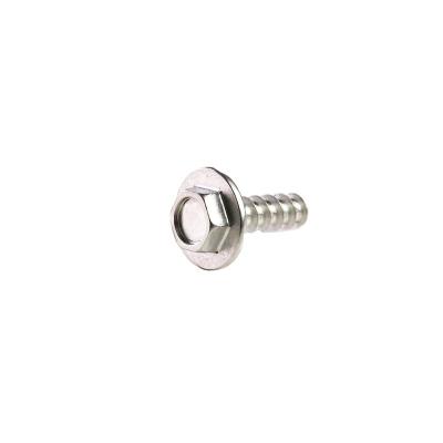 China M3 M4 M5 custom stainless steel hexagon flange head undercut self tapping screw Hexagon washer screw for sale