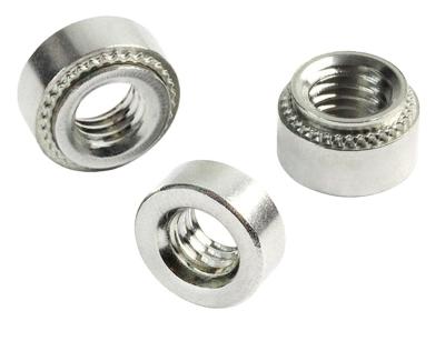 China SS304 S type Galvanized Lock Nut stainless steel self clinching nut Carbon Steel clinch nuts round clinching nut for sale