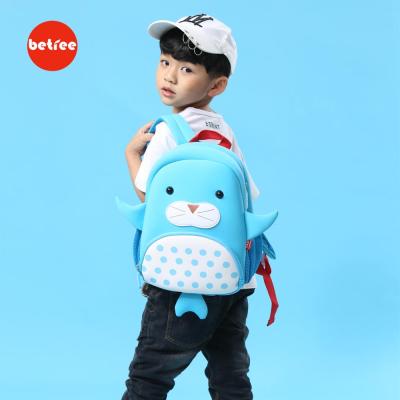 China RTS Waterproof Backpacks Sea Lion Shape Waterproof Backpacking Kids Backpack 3d Children Zoo Animal Cute Bagpack for sale