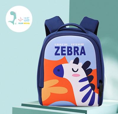 China Waterproof animal zebra bags Amazon special for Instagram hot sale early education school plush backpack making for sale