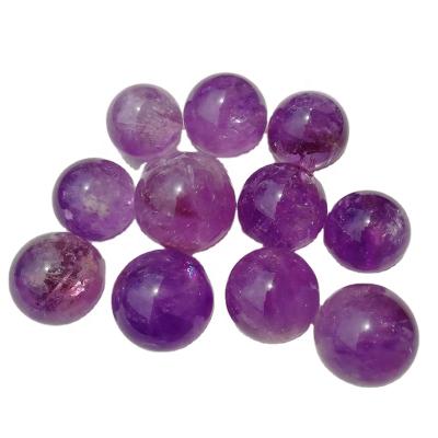 China Small Size Natural Amethyst Crystal Balls Purple Quartz Energy Healing Rock Spheres from China for Gifts for sale