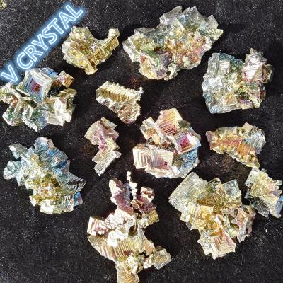 China Wholesale Natural Metal Crystal Mineral Specimens Bismuth Price from China for sale