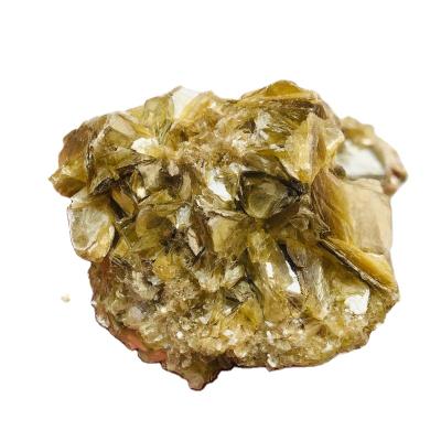 China Natural Gold Mica Crystal Mineral Nice Decoration Specimens from China for sale