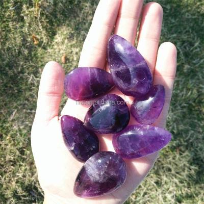 China Other Dark Purple Amethyst Crystal For Sale Crystal Teardrop Pendant Wholesale Natural Amethyst Wholesale Natural Slab for sale