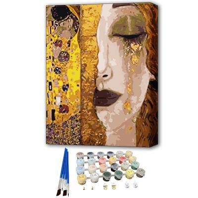 China New Classic/Postmodern Wholesale Custom Adult DIY Portrait Abstract Painting By Numbers Custom Painting By Number for sale