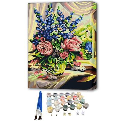 China New Classic/Postmodern DIY Oil Painting Painting By Number And Colorful Landscape Canvas Painting By Numbers For Home Decoration for sale