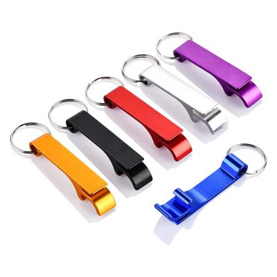 China Amazon Beer Bottle Opener Key Chain Hot Sale Custom Bean Sprouts Shapes Logo Aluminum Alloy Wrench Bottle Opener Key Chain Various Color for sale