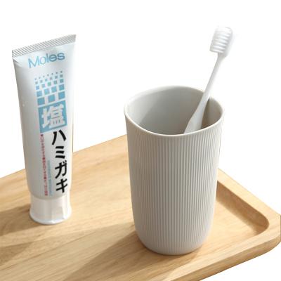 China New Design Sustainable Eco Friendly Reusable Portable Fashion Bathroom Toothbrush Cup Travel Clean Supplies Gargle Cup for sale