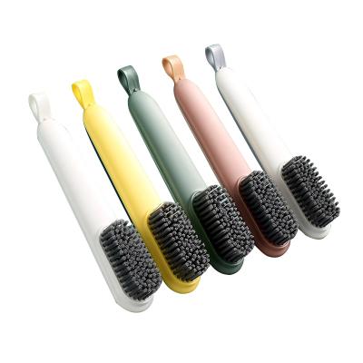 China Plastic Home/Restaurant/Bathroom Cleaning Brush Shoes Cleaning Brush Household Clean Laundry Sneaker Clothes Scrub Brushes for sale