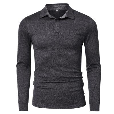 China Sustainable Sports Paul Men Polo Shirt Polo Shirt New Design Autumn/Winter Men's Long Sleeve Golf Polo Shirt for sale