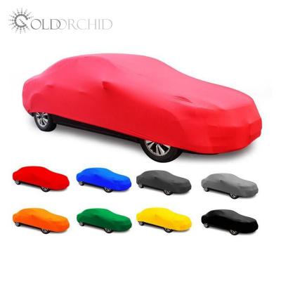 China UV-protected red black sun-resistant box customized hail proof dustproof protective car cover for sale