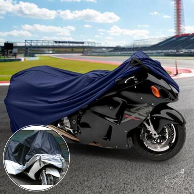 China New Arrival High Strength Waterproof Black Oxford Cloth Waterproof Bike Motorcycle Body Rain Cover UV-Resistant Set for sale