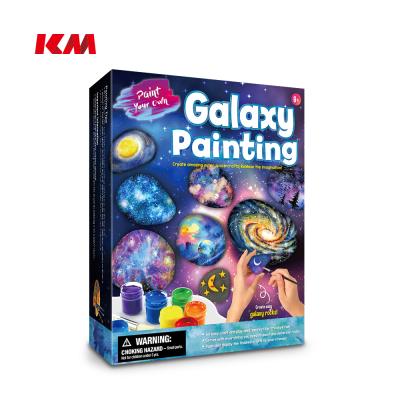 China 2021 New Educational Toy Hot Selling Decoration Rock Painting Kit Children Diy Handmade Creative Art Set Rock Painting for sale