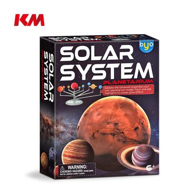 China Education Toy Diy STEM Assemble Toys Kids Learning Toys Children Science Planets Solar System Educational Toys for sale