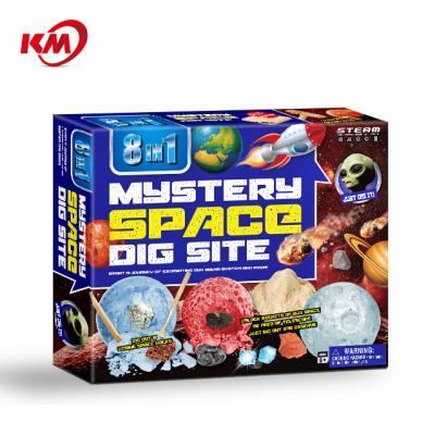 China Educational Kid Toys Better Gem Stone Than Science Diamond Gem Dig Toys Children Digging Science Education DIY Kit Toys Fossil Gift for sale