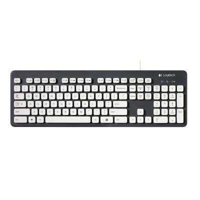 China Plug and Play Logitech K310 Wired Desktop Computer Notebook Gaming Office Home Business Waterproof Washable Keyboard Te koop