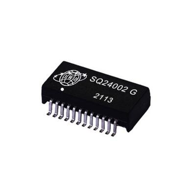 China Electronics/Communication/Swith SQ24002G Ethernet Base-T 2.5G/5G Single Camer/Pass/Transformer SMD LAN Transformers 24 Port Pin for sale