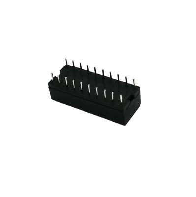 China Electronic/Communication/DIP 100 Camer/Pass/Swith D20601G BASE-T LAN Dual Port Network Modular Electronic/Communication Transformer for sale