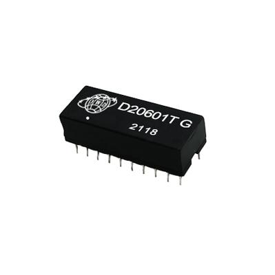 China Swith D20601TG 100M D20601TG 100M DIP Base-T 20pin Industrial-grade Network LAN Dual Port Electronics/Communication/Camer/Gateway/Transformer for sale