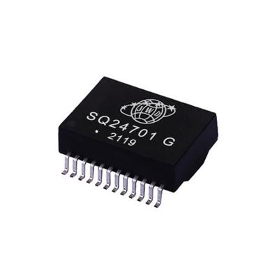 China Electronics/Communication/Network Multi LAN Camer/Gateway/Swith SMD 2.5G/5G Style Base-T Transformer SQ24701G for sale