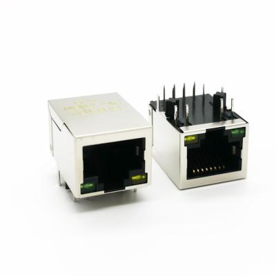 China 10/100Base-T SYT-138ENL 10/100Base-T Single Port Transformer Integrated Filter RJ45 Connector for sale