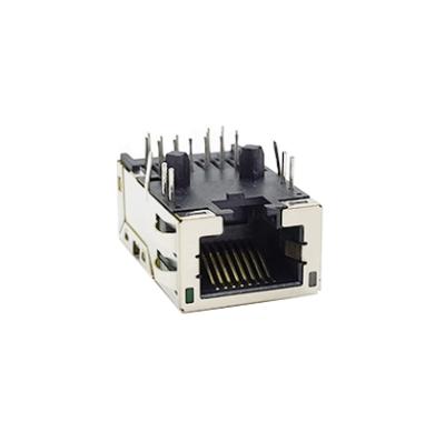 China PCB SYT1211Q141FF3A10DC057 10G Ethernet Connectors Jack Female Network rj45 Protector for sale