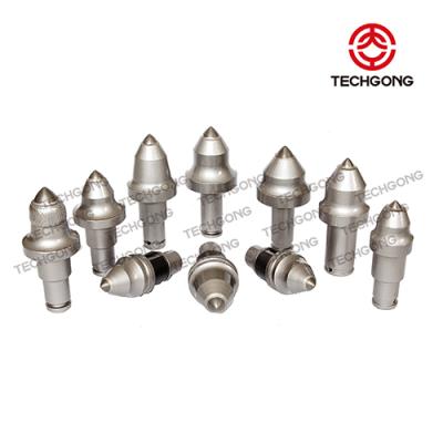 China Used For Asphalt Grinder Teeth Tungsten Carbide Drill Bits Road Milling Bits Building Construction Spare Part Tools Augers for sale