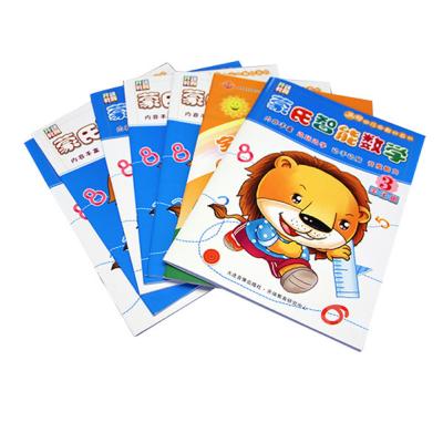 China 2016 Eco-Friend Softcover Math Learning Baby Board Book Cheap Printing for sale