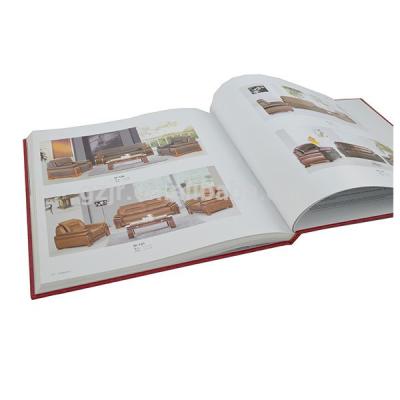 China paper & Beautiful Cardboard Advertising Printing Service Catalog For Furniture for sale