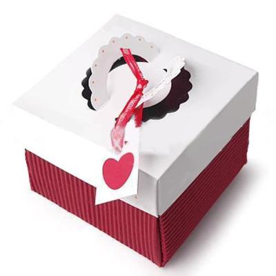 China Beautiful Recyclable Custom Cake Box For Wedding for sale