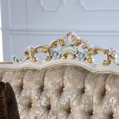 China Classic Italian antique style living room furniture European luxury Italian style living room furniture for sale