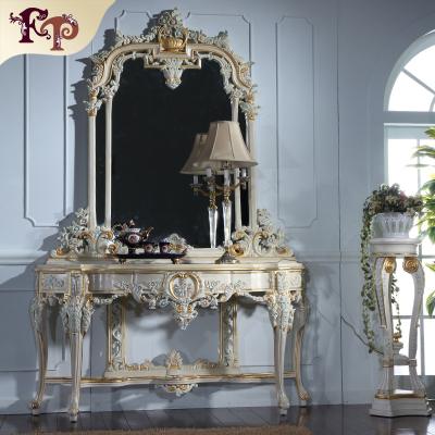 China Classic antique French provincial console table of bedroom furniture antique furniture for sale